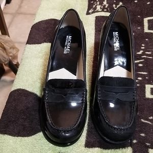 Michael kors bayville loafer patent 8m